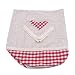 Produktbild KUHRLRX Cute Water Dispenser Covers Kleine Daisy Red Grid Wasserspender Cover Staubdicht Schutz Covers Home Dekoration, Rot