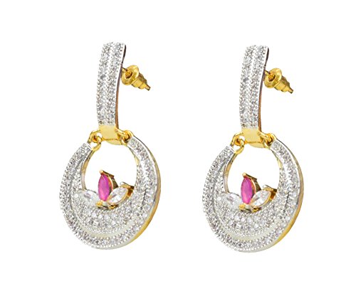 Sitashi AD American Diamond Earrings for Girls and Women