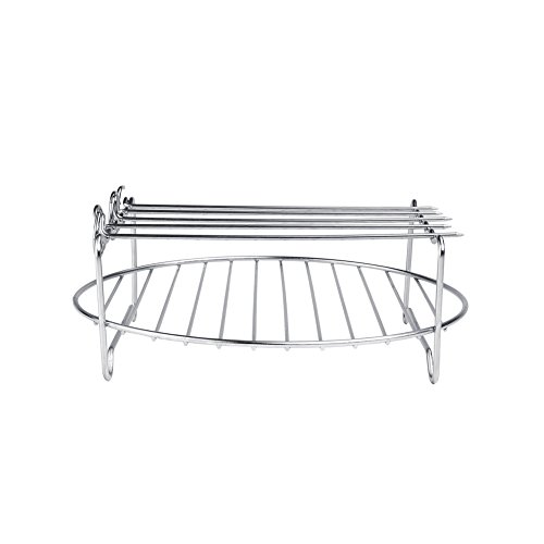 Heiluftfritteuse Zubehr Air Fryer Zubehr Kit Enthlt 6 Teile Metallhalter Spieregal Kuchenrohr Silikonmatte Pizzapfanne Brotablage Heiluftfritteuse Zubehr Air Fryer Zubehr Kit Enthlt 6 Teile Metallhalter Spieregal Kuchenrohr Silikonmatte Pizzapfanne Brotablage