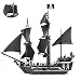 Produktbild Colinsa 804 Blocks Piratenschiff Modellbausatz Schiff - Black Pearl Galeby Montage und Installation Intelligentes Plastikmodellbausatz