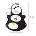Cartoon Soft Health Silicone Baby Feeding Bib - No Spills, Waterproof, Easy to Clean