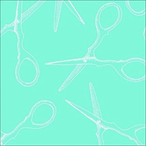 Snippits Scissors Cotton Fabric Windham Fabrics - Cotton Fabric For Dressmaking and Patchwork - Buy by the Half Metre