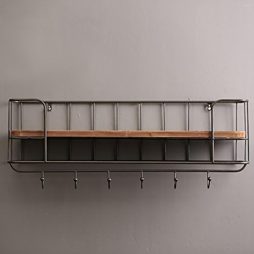 Iron Retro Rack Coat Hook Wall Decorated With Hanging Goods