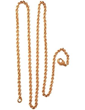 Wikingerkette Halskette aus Bronze Länge 51 cm oder 56 cm LARP Kette Wikinger