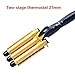 Produktbild Lorjoy Temperatureinstellung Automatisch Perm Splint Lockenwickler 3 Fässer Big Wave Haar Curling Eisen-Haar-Waver Lockenwickler Roller