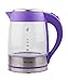 RNG EKO GREEN 1.8-Litre 2200-W Electric LED Glass Kettle-Purple RS.1798.00