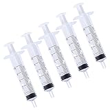 SUPVOX 5 pcs 5 ml seringues Luer lock applicateur colle industrielle seringue sans aiguille