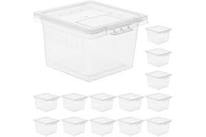 Ipetboom Reptilien Fütterungsbox 20 Stück - Kleine Kisten Für Schildkröten Terrarium Komplettset Spinnen Skorpione Eidechsen Insekten Ideal Für Terraristik Zubehör
