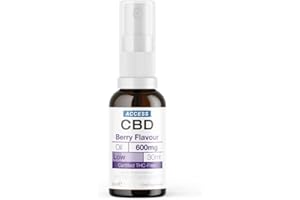 ACCESS CBD Oil | Vegan | Joint Pain Relief | Health Sleep Anxiety| Free from THC Oil | Mct Oil | Cbd Drops | Extra Strong Strength Cbd Spray | 600mg | Berry Flavour | 30ml
