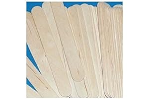 SCANLANSARTS WHOLESALE Tongue Depressors/Large Lollipop Sticks Pack 100