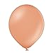 Produktbild 25 x Luftballons Metallic (Glänzend) Ø 30 cm | Freie Farbauswahl | 23 Ballon Farben | partydiscount24® (Rose Gold)