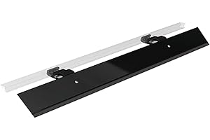 Lampa FIT FOR AERO KARGO DEFLECTOR - 110 CM NORDRIVE, Black Aluminium, Aerodynamic, In-Channel, Van