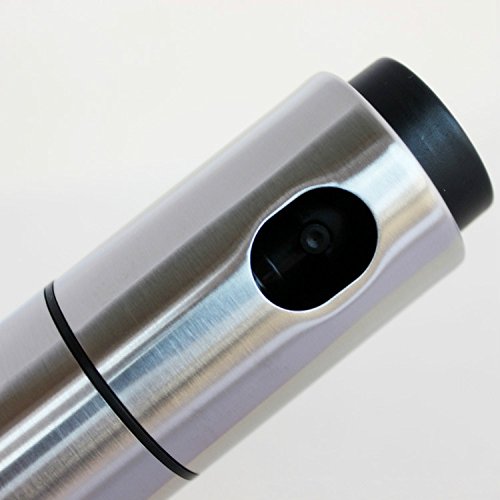 hwsky Öl Sprayer Flasche – PREMIUM Edelstahl Backen Öl Pot kann Pumpspender – Olive Mist Sprühen Pumpe Flasche Topf – Beste Küche Kochen Werkzeug für Nudeln, Pfannen, Grills und BBQ, 135 ml - 4