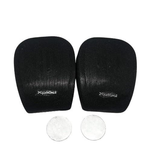 Generic XPLOD 001 - 3/4" 300W Max Dome Tweeters, 2-Pack, Wire Controller, Wall Mount, Surround Sound, Car/Home Audio, Black