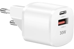 Ładowarka USB C 30 W, cshare GaN USB C Mini zasilacz PPS PD 3.0 wtyczka ładująca szybka ładowarka do Google Pixel 7 Pro, iPhone 14/14 Pro Max/13, Google Pixel 7/7 Pro/6/6 Pro/6a/Pixel 5, Galaxy S22