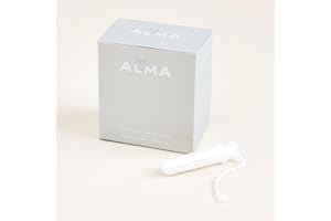 MY ALMA Tampones con Aplicador - Algodón 100% Orgánico - Hipoalergénicos, Sin Tóxicos - Flujo Moderado, Máxima Protección - Fabricados en Europa (REGULAR)
