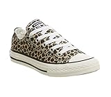 Niedrige Sohlenart Converse Chuck Taylor All Star Core Ox Sneaker für Kinder, Mehrfarbig - Leopard - Größe: 35 EU