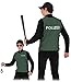 Produktbild Kinder-Kostüm "POLIZEI-WESTE" in grün mit seitlichem Klettverschluß Gr. 134/140 & 152