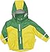 Playshoes Boy's Kids Waterproof Sportive Jacket Raincoat, Yellow - Gelb (grün/gelb ), 9-12 Months