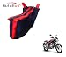 Auto Hub Two Wheeler Body Cover For Bajaj Vikrant (Black-Red) RS.275.00