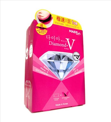 Mask House Diamond V Fit Mask Full Pack (5 Masks + 1 Band)