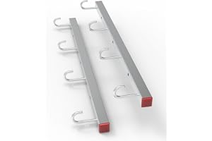 LiMETRO STEEL Stainless Steel Clothes Drying Rope Hook for Balcony