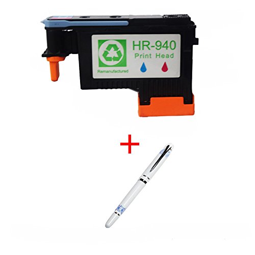OYAT® 1x Cyan / Magenta Hp 940 Druckkopf für Compatible für HP Officejet Pro 8000 Wireless, 8000AIO, 8000W, 8500, A809, A909a, A909g, A909n, 8500A e-All-in-One Plus, All-in-One 8500AIO, 8500W Drucker