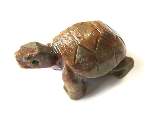 Preisvergleich Produktbild Tiergravur aus Speckstein Schildkröte 3,5 cm