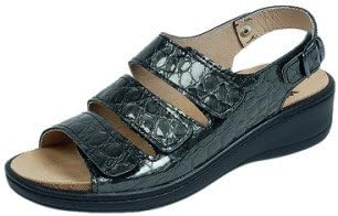 orthopaedic sandals with exchangeable Footbed - Grey, 40