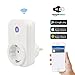 Produktbild hoar Smart WiFi Steckdose Funktioniert mit Amazon Alexa und Google Home über IOS/Android Smartphone App Steuerung Intelligenter Zeitschalter Wlan für Haus Fernbedienungsschalter (1 Pack)