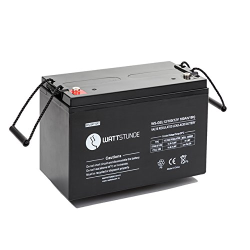 Preisvergleich Produktbild WATTSTUNDE Akku GEL12-100 12V VRLA GEL Batterie 100Ah