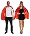 Price comparison product image Adult Unisex Super Hero Cape & Mask: Red