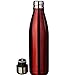 Produktbild Quate Isolierter Edelstahl-Wasser-Vakuumflaschen-Kolben Doppelwandig mit einer Bürste für den im Freiensport, der laufend läuft, 500ml/18 Unze
