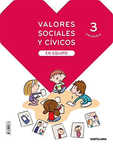Valores sociales y civicos en equipo 3 primaria