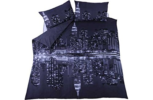New York Reflections Bedding Set - Double.