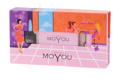 MoYou Nails Original Kitty Stamping Nail Art Set Easy to Use on Gel or Natural Nails to Provide You Beautiful and Fashionable Nails