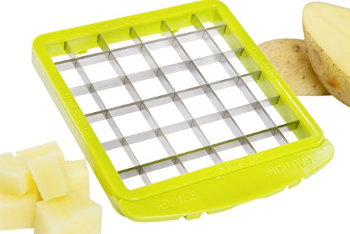 4 in 1 Multifunktion-Schneider für Gemüsewürfel; Gemüseschneider mit Aufbewahrungsbox; Gemüsehobel; Gemüsereibe; 515542 Wenco - 6