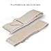 Bath Scrubber, Breett 100% Natural Sisal Bath Exfoliating Strap Back Scrubber for Shower and Bath Clean