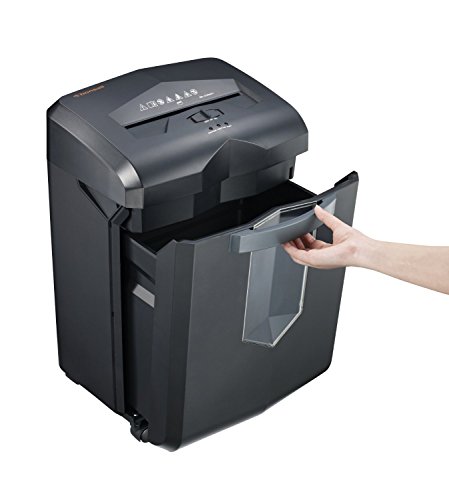 Bonsaii EverShred C149-D 12-Sheet Heavy Duty Paper Shredder, 60 Minutes Continuous Running Time, Overload and Thermal Protection, 23 Litre Capacity