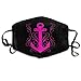 Price comparison product image Monicago Unisex Unique Mouth Mask, Face Mask, Anchor Logo Face Mask, Reuseable Polyester Face Mouth Mask Respirator For Cycling Anti Dust For Unisex Men Women Girls