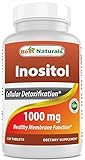 Best Naturals Inositol 1000mg 120 Tablets - Also Called Vitamin B8
