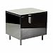 Produktbild Inertia Stratos D550 Glanzender Schwarzer TV Schrank mit IR freundliche Glastur – Passend fur bis zu 32 Zoll LCD LED 3D Flachbildschirme