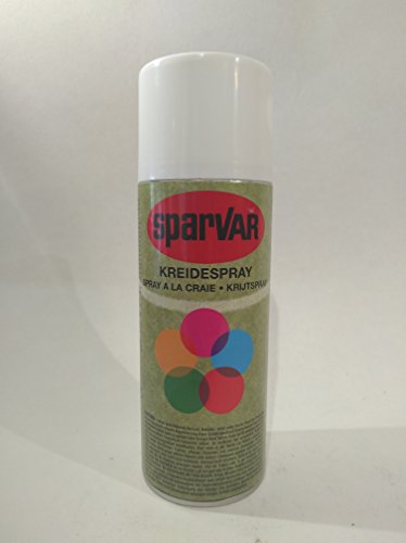 SparVar Kreidespray mit Überkopfdüse, 400 ml, weiß, 6001135