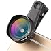 Produktbild SHIZHESHOP Handy-Objektiv, 18 mm, professionelles Objektiv, 0,63 x Weitwinkelobjektiv mit mehrschichtiger Beschichtung für die meisten Smartphones und Tablets