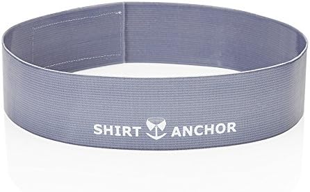 Shirt Anchor (Slimline) – Belt Only for the Shirt (Holder) Holds the Shirt's In. -  Black - One size