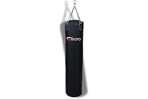 Lisaro professionell boxsäck/sandsäck 150 cm | kong. för alla sporter | ca. 40 kg