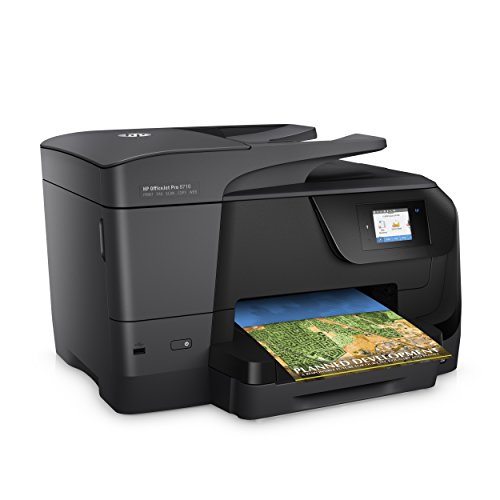 HP OfficeJet Pro 8710 Multifunktionsdrucker (Drucker, Scanner, Kopierer, Fax, WLAN, LAN, Duplex, Airprint, HP Instant Ink)
