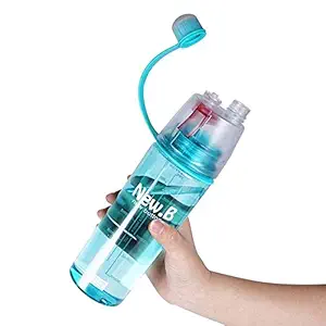 Urdhvamurti Water Mist Plastic Spray Water Bottle 600 ml (Multi Colour)