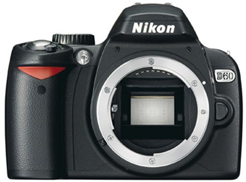 Nikon D60 SLR-Digitalkamera (10 Megapixel) Gehäuse Nikon D60 SLR-Digitalkamera (10 Megapixel) Gehäuse