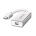 Produktbild USB Typ C Adapter, wesimi USB C Typ zu Mini DisplayPort / Mini DP Adapterkabel mit Aluminium Case Support 4K Auflösung für Apple New Macbook, ChromeBook Pixel - Silber